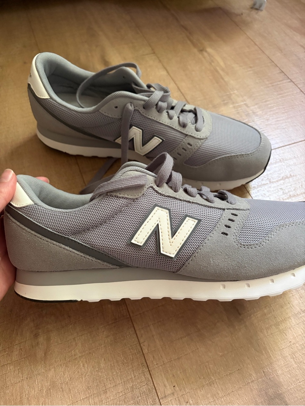 New Balance 311 v2 Gray White Sneakers Men’s Size 11.5 (New w/o box) - Picture 3 of 7